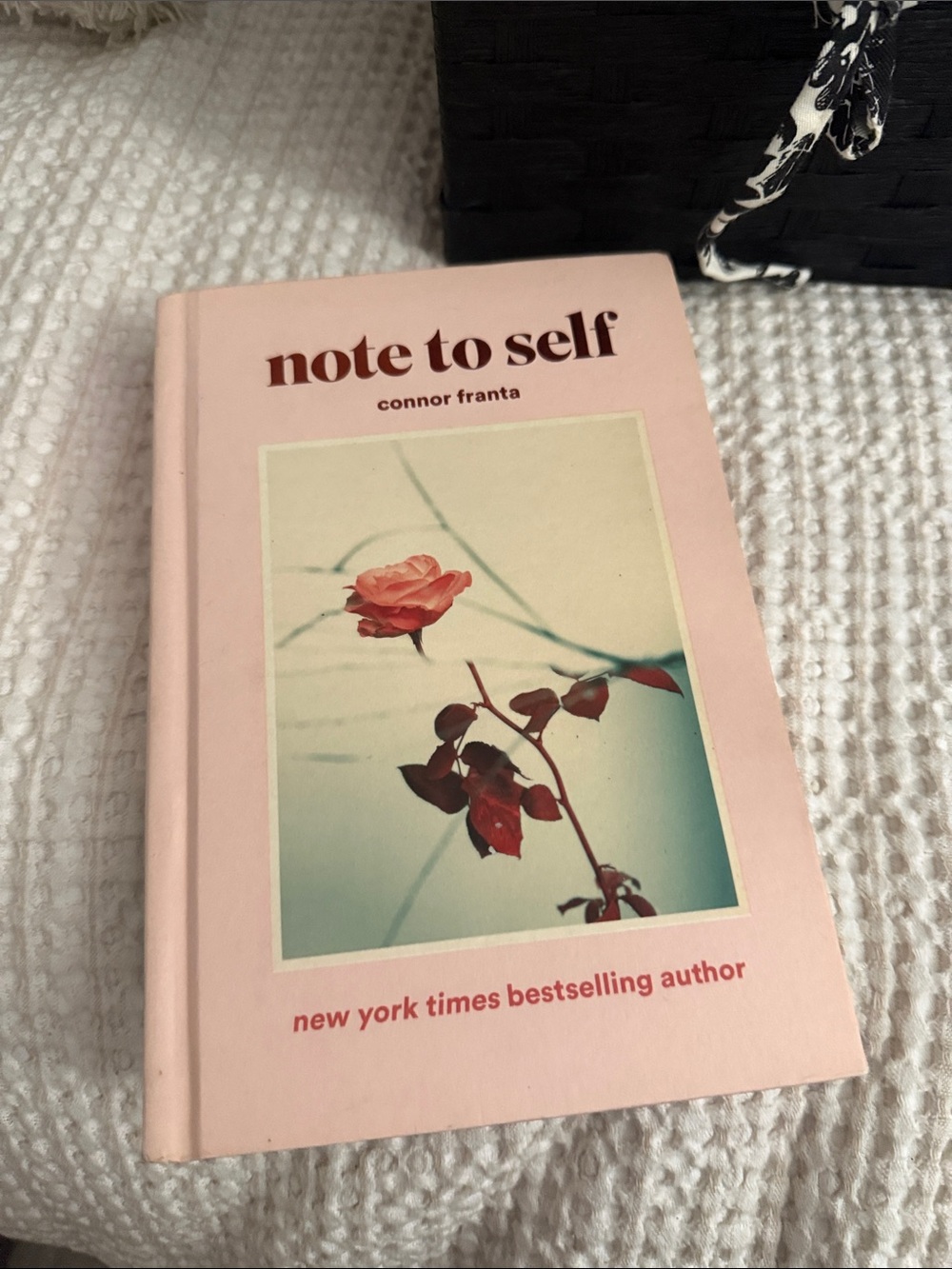 Note to Self by Connor Franta - Pink Cover